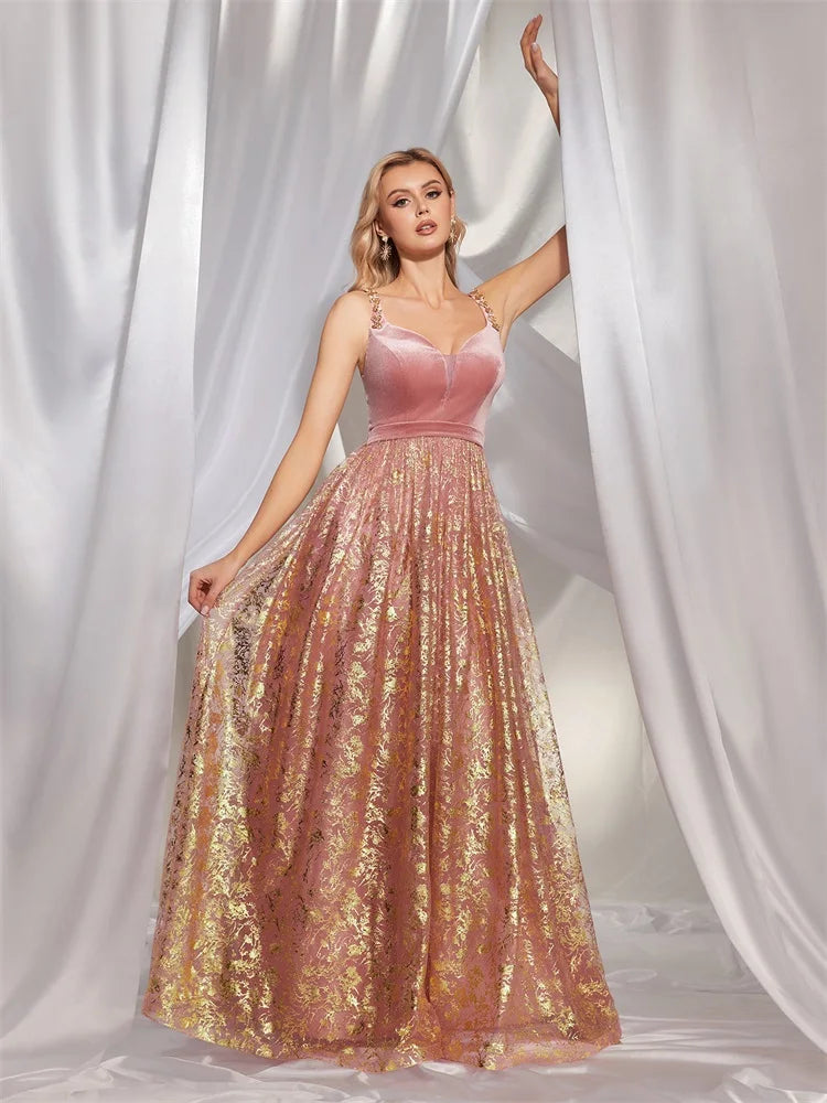 BluePlum Luxury Backless Evening Gown | Blue Plum - Blue Plum