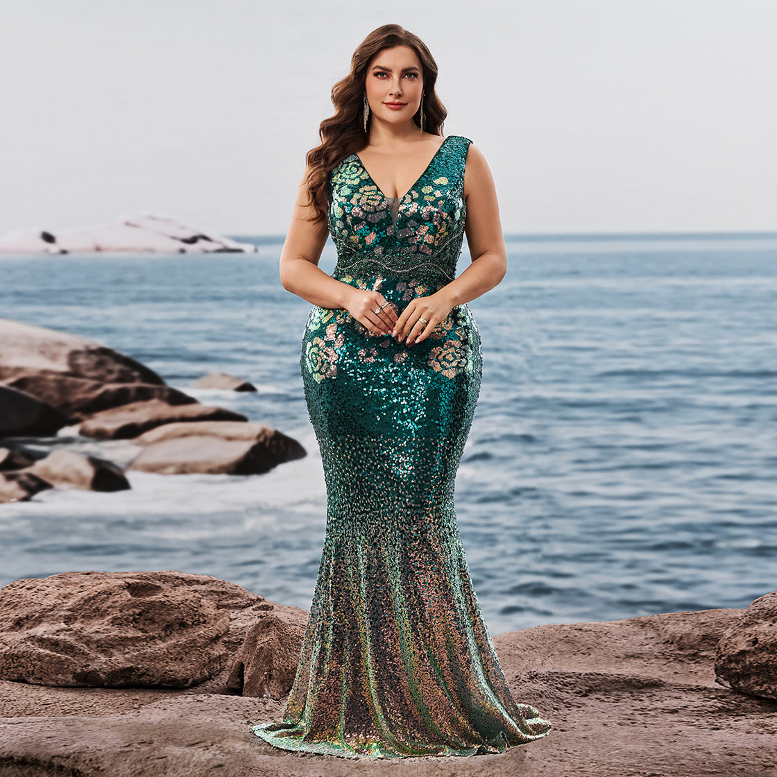 summer elegant design fish-filament-shaped golden pleated dress - BLUEPLUM Luxury | Blue Plum